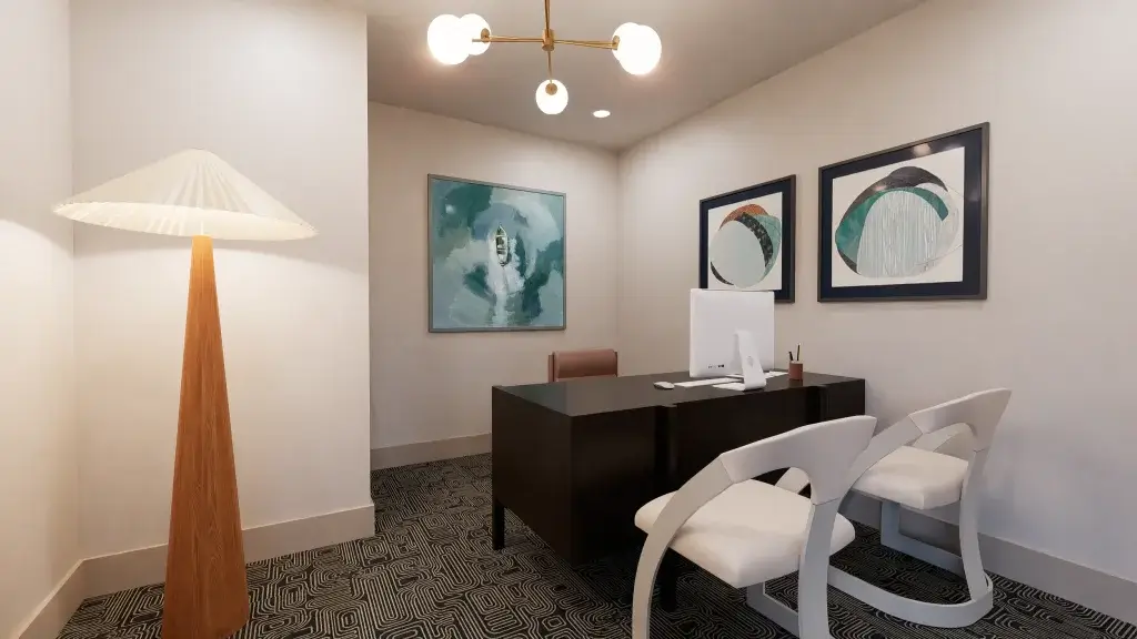 leasing office at dallas luxury apartments the hayden dynamic
